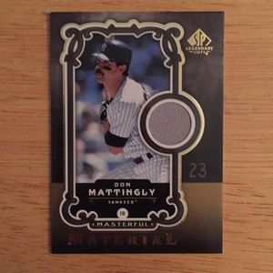 ⚾️2007 legendarycut don mattingly game used jersey